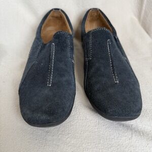 Naturalizer Fadrina Women's 7M Bue Suede Loafer Driving Shoe